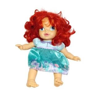 Jakks Pacific Disney Princess Baby Ariel Deluxe Toddler Doll Little Mermaid READ